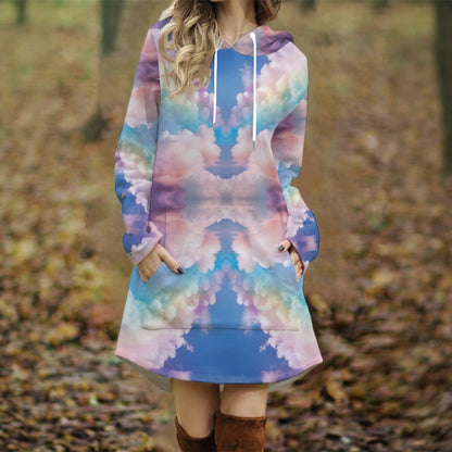Women's Longline Hoodie Dress