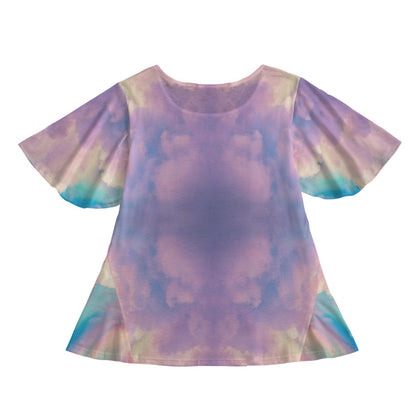 Women's Round Neck T-shirt With Short Sleeve