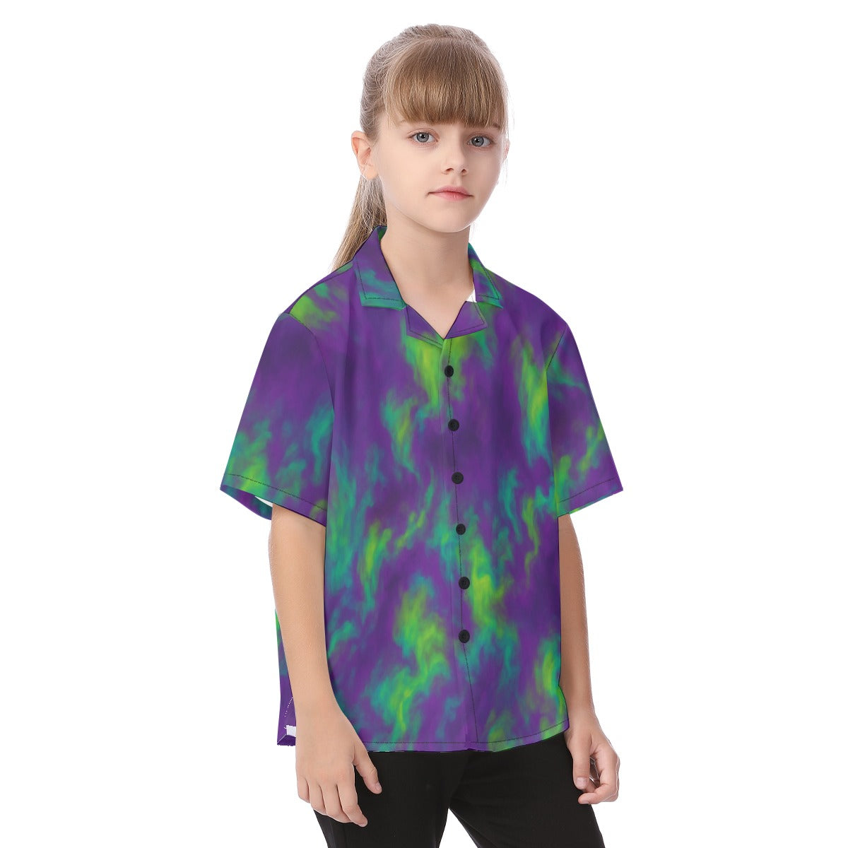 Unisex Kid's Hawaiian Vacation Shirt