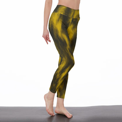 Women's High Waist Leggings | Side Stitch Closure