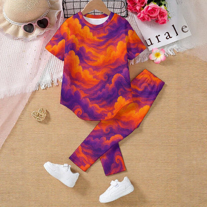 Kids' Casual Top and Pants Set