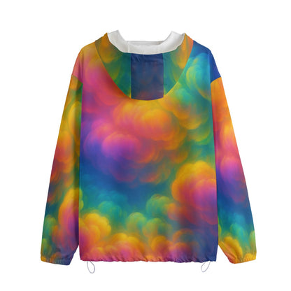 Unisex Pullover Jacket With Zipper Closure