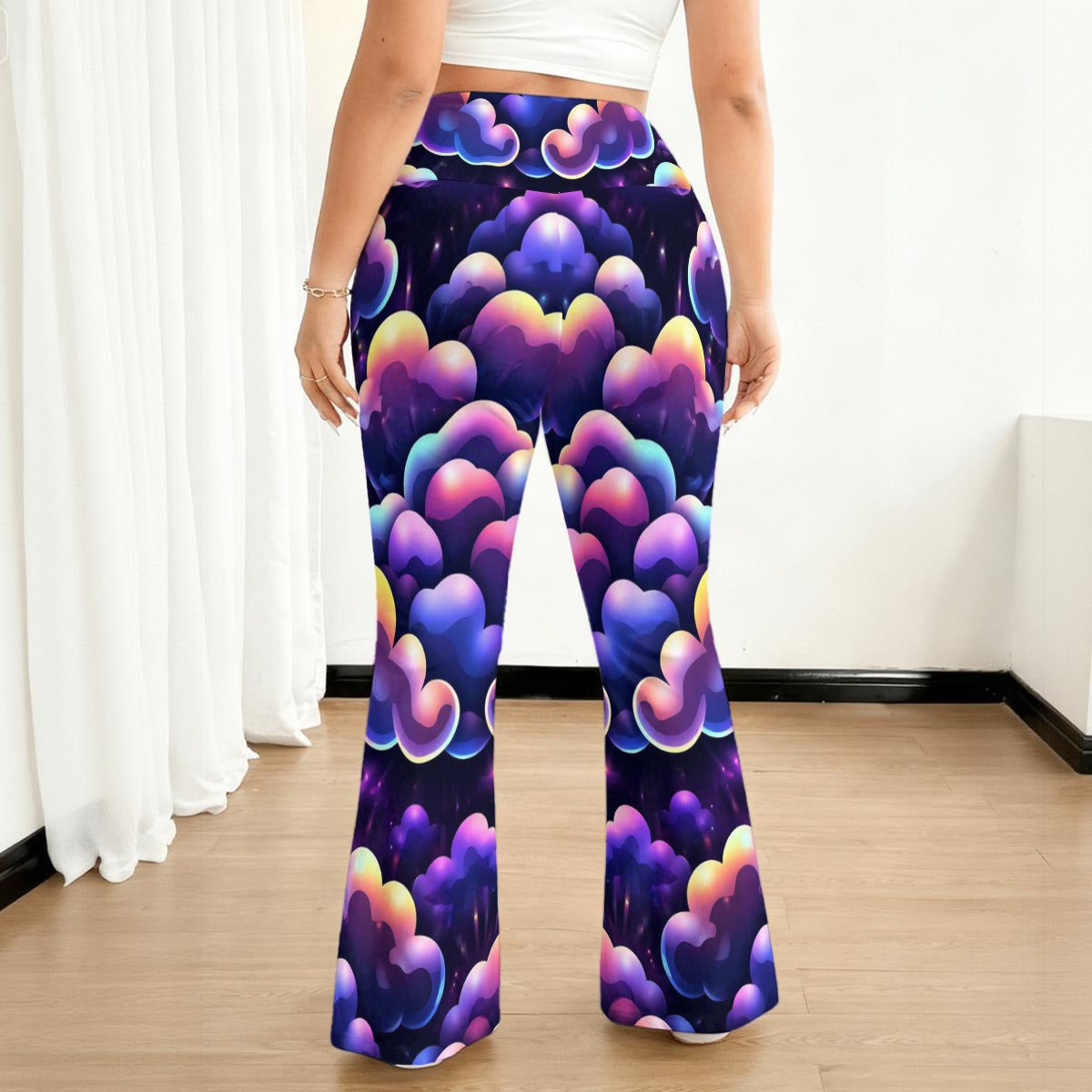 All-over print Women's Flare Yoga Pants