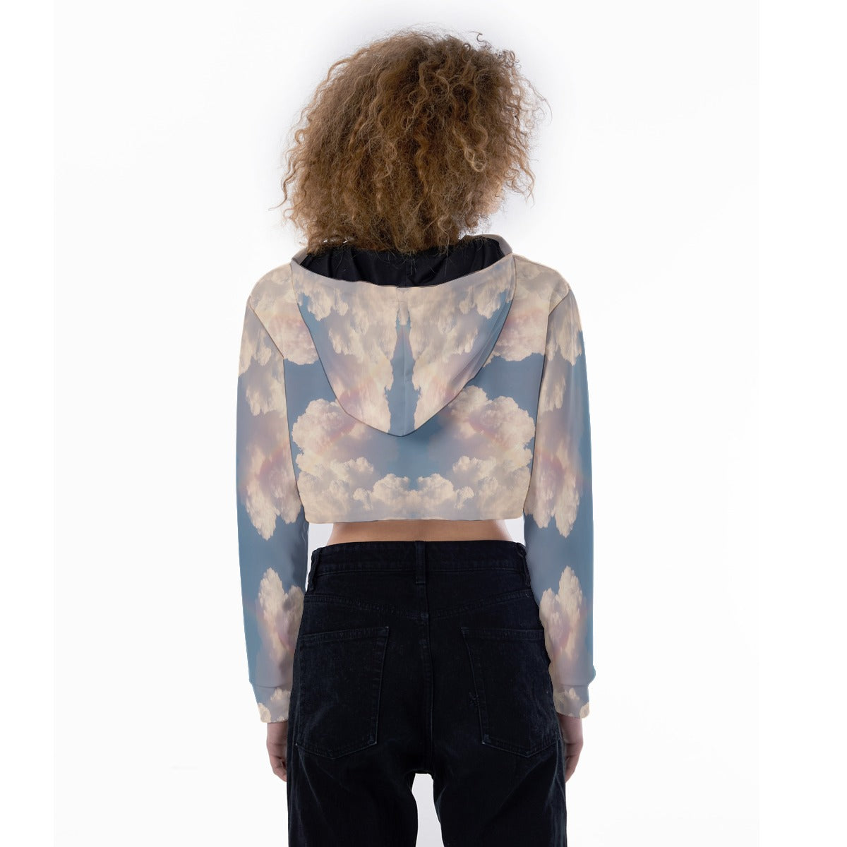 Women's Crop Top Hoodie