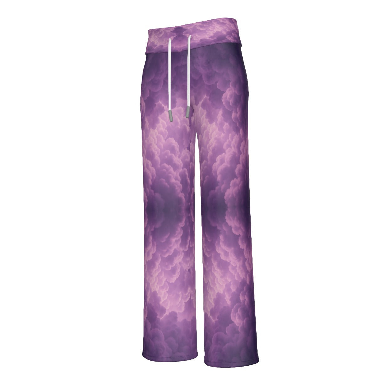 Women's High-waisted Straight-leg Trousers