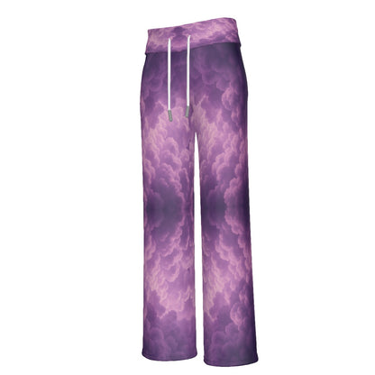 Women's High-waisted Straight-leg Trousers