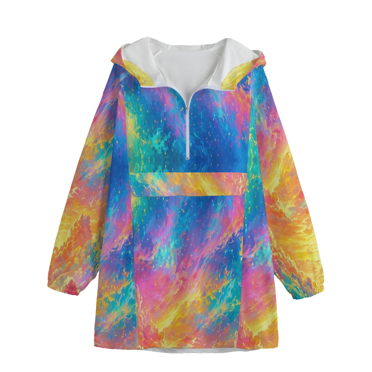 Unisex Windbreaker Long Jacket