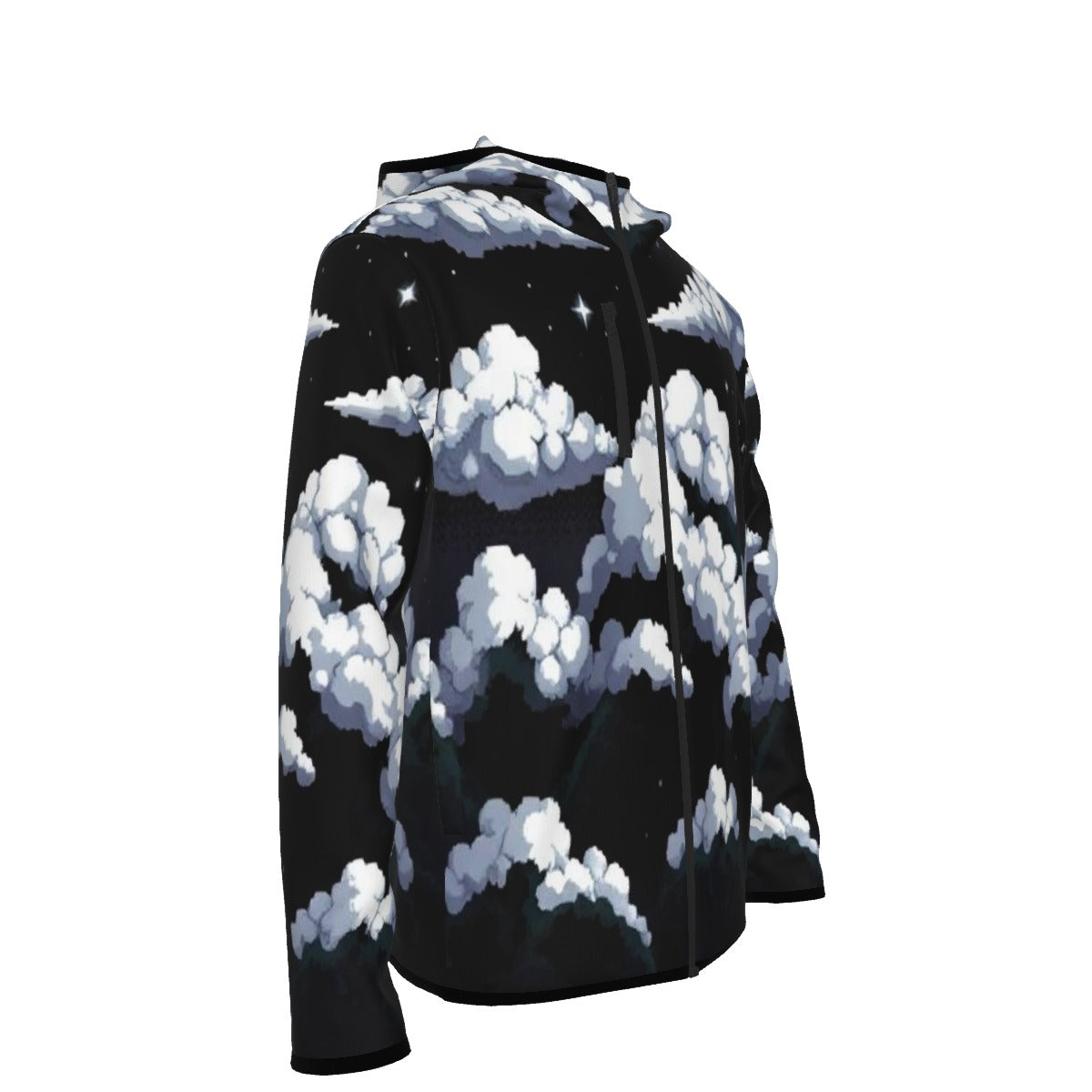 Men's Stylish Hoodie with Thumb Hole Design - view 4