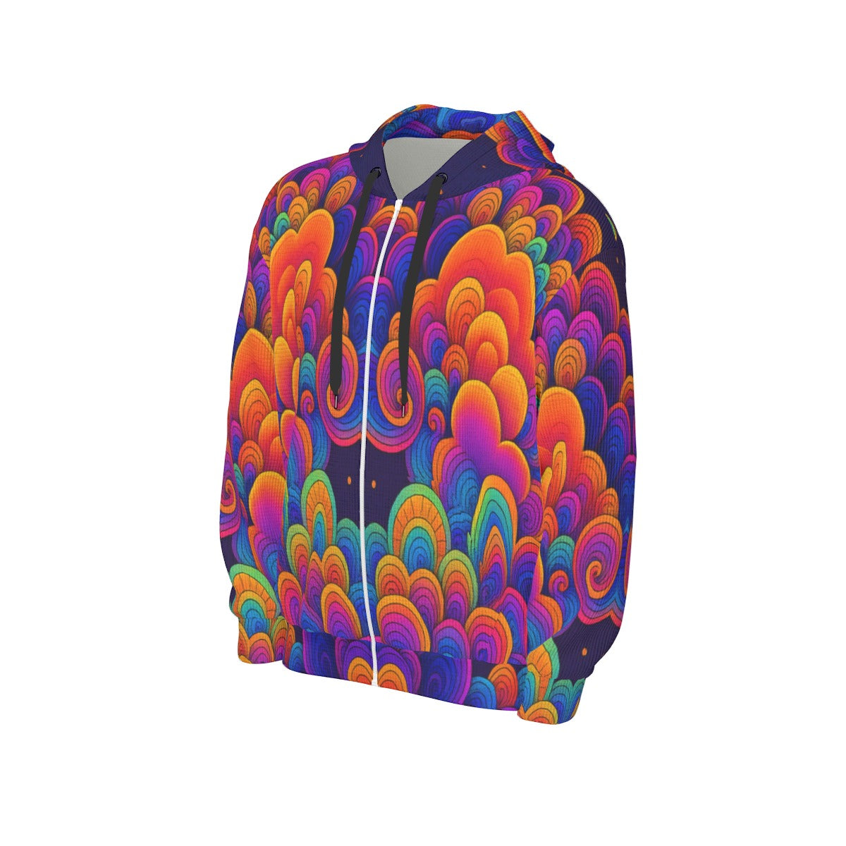 Unisex Zip Hooded Sweatshirt