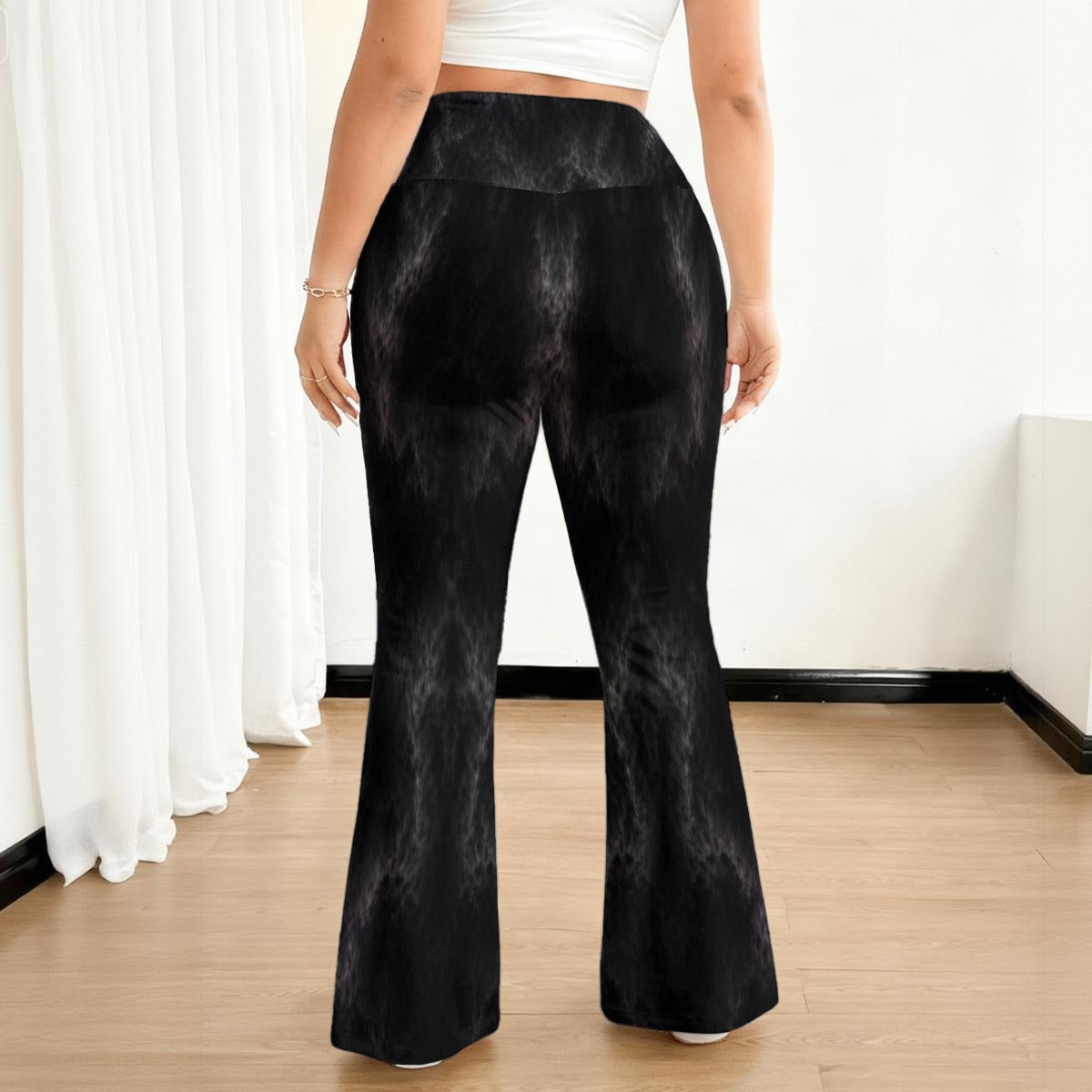 All-over print Women's Flare Yoga Pants