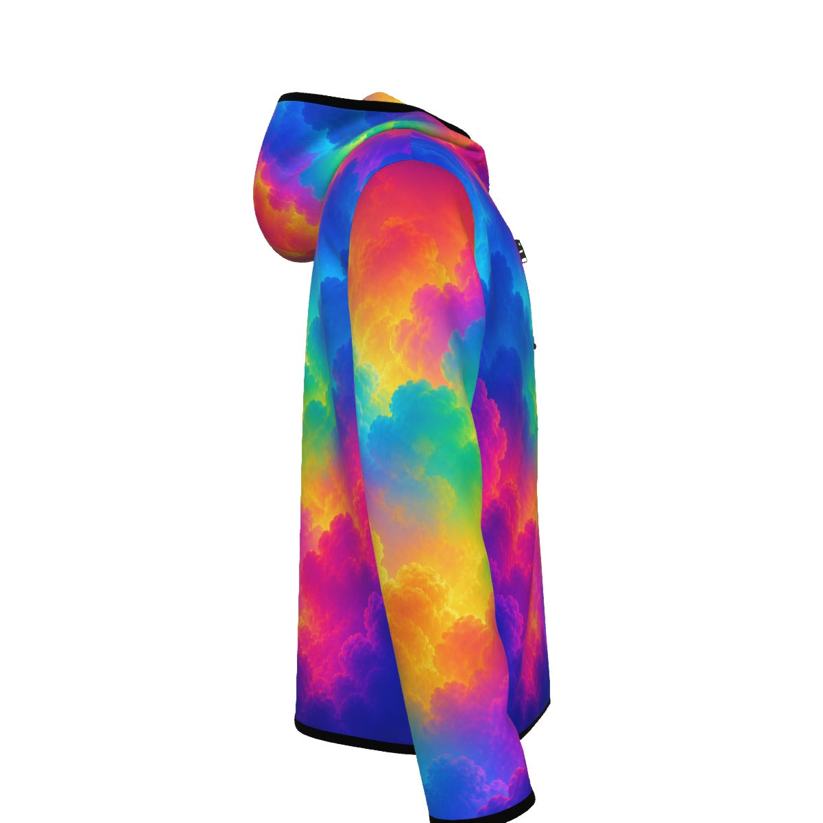 Men's Stylish Hoodie with Thumb Hole Design - view 3