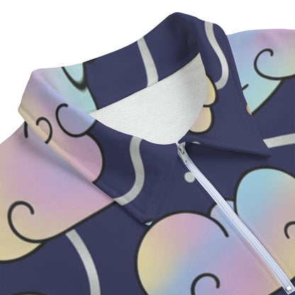 Unisex Lapel Sweatshirt | 310GSM Cotton