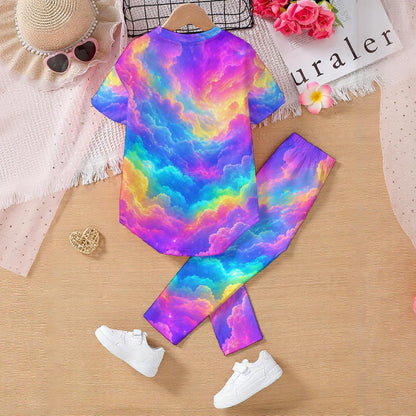 Kids' Casual Top and Pants Set