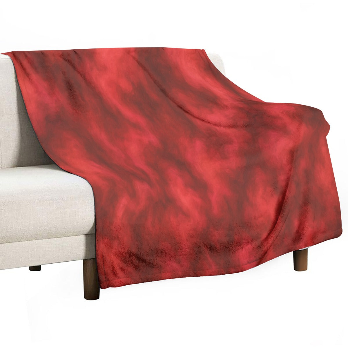 Unisex Single-Side Printing Flannel Blanket
