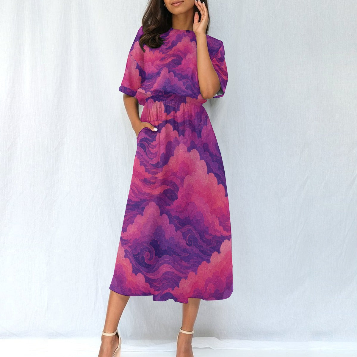 Women's Elastic Waist Dress by O’Nimbus – view 2