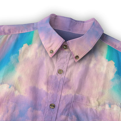 Men's Casual Lapel Long Sleeve Shirt|125GSM Cotton