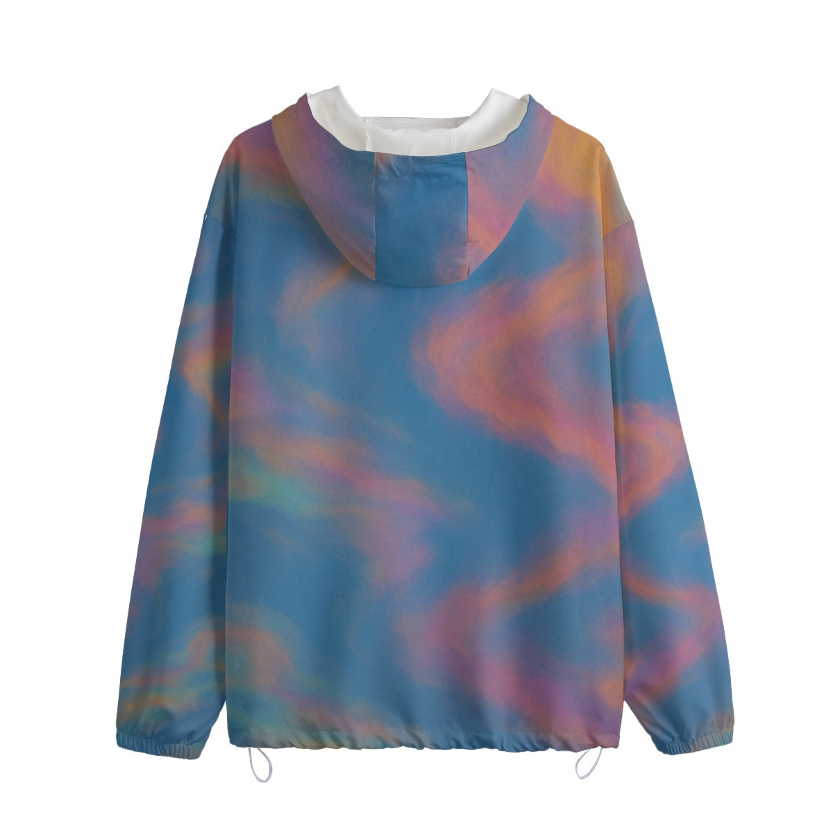 Unisex Pullover Jacket With Zipper Closure