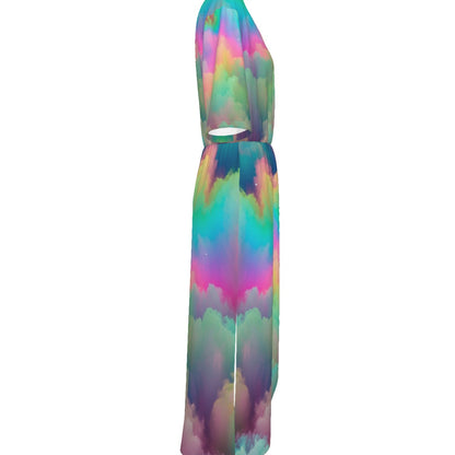 Women's Short Sleeve V-neck Dress
