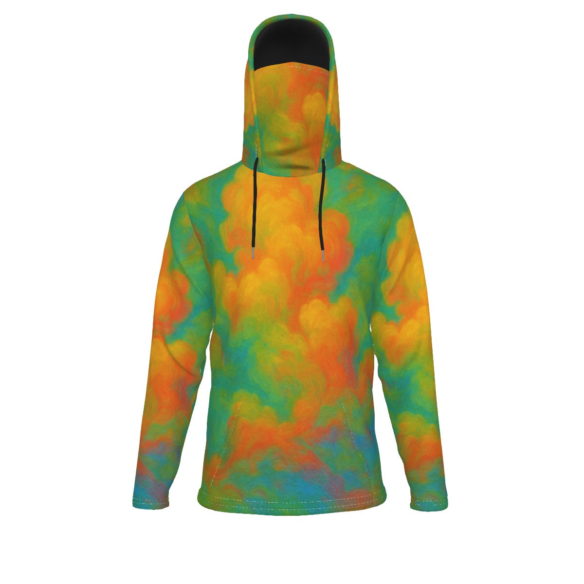Men's Pullover Hoodie With Mask - view 1