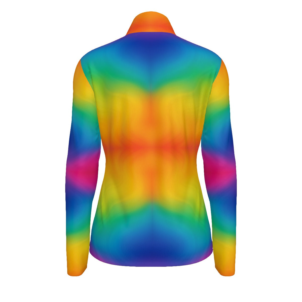 Women's Sports Collar Jersey With Long Sleeve