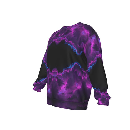 Men's Drop Shoulder Round Neck Long-Sleeved Sweatshirt