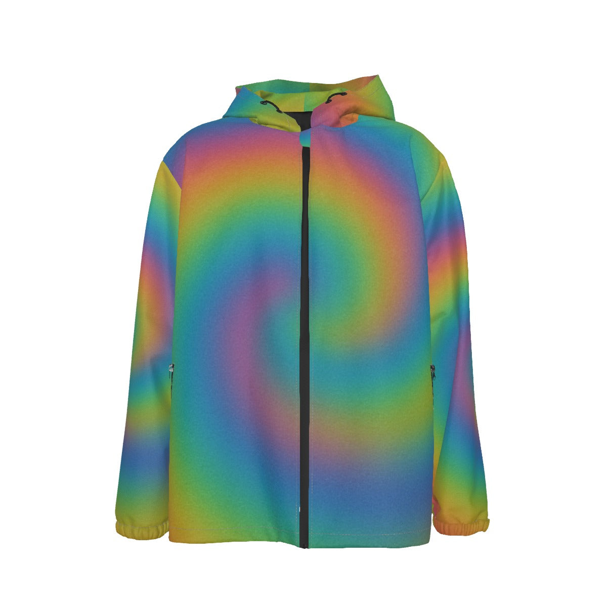 Men's Hooded Zipper Windproof Jacket