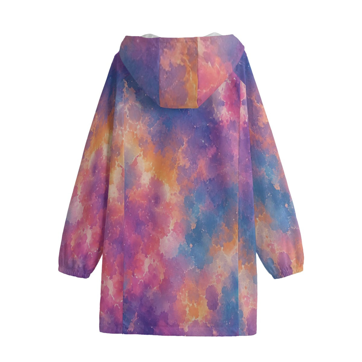 Unisex Windbreaker Long Jacket by O’Nimbus – view 2