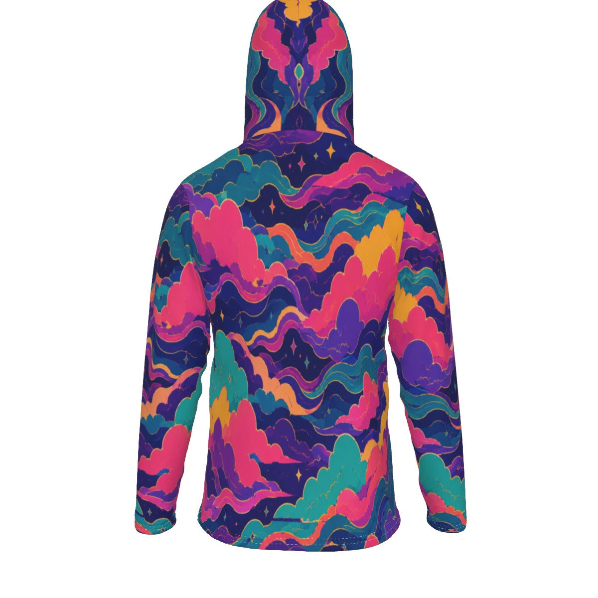 Men's Pullover Hoodie With Mask - view 2