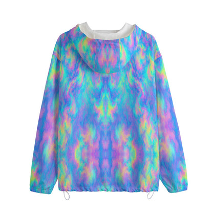 Unisex Pullover Jacket With Zipper Closure