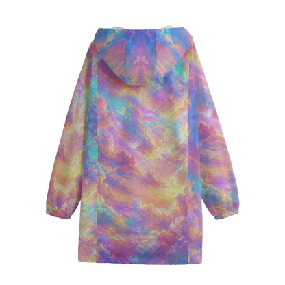 Unisex Windbreaker Long Jacket