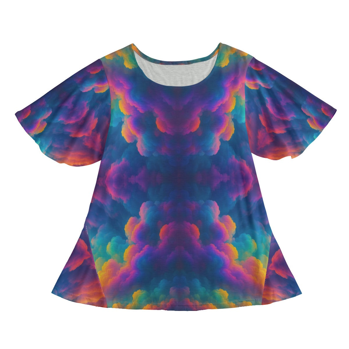 Women's Round Neck T-shirt With Short Sleeve