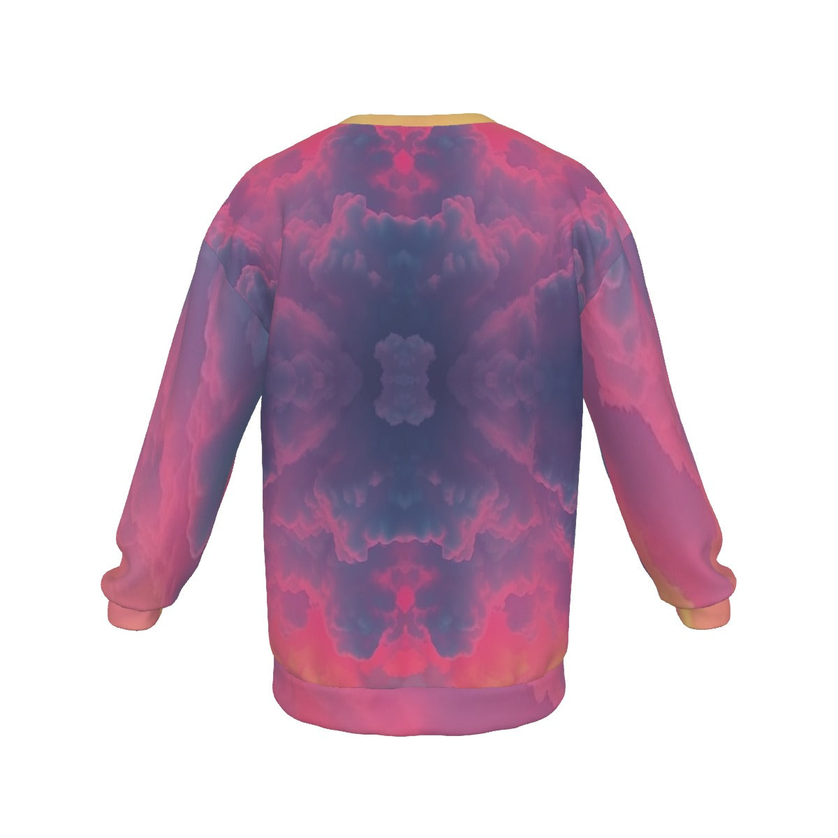 Men's Drop Shoulder Round Neck Long-Sleeved Sweatshirt
