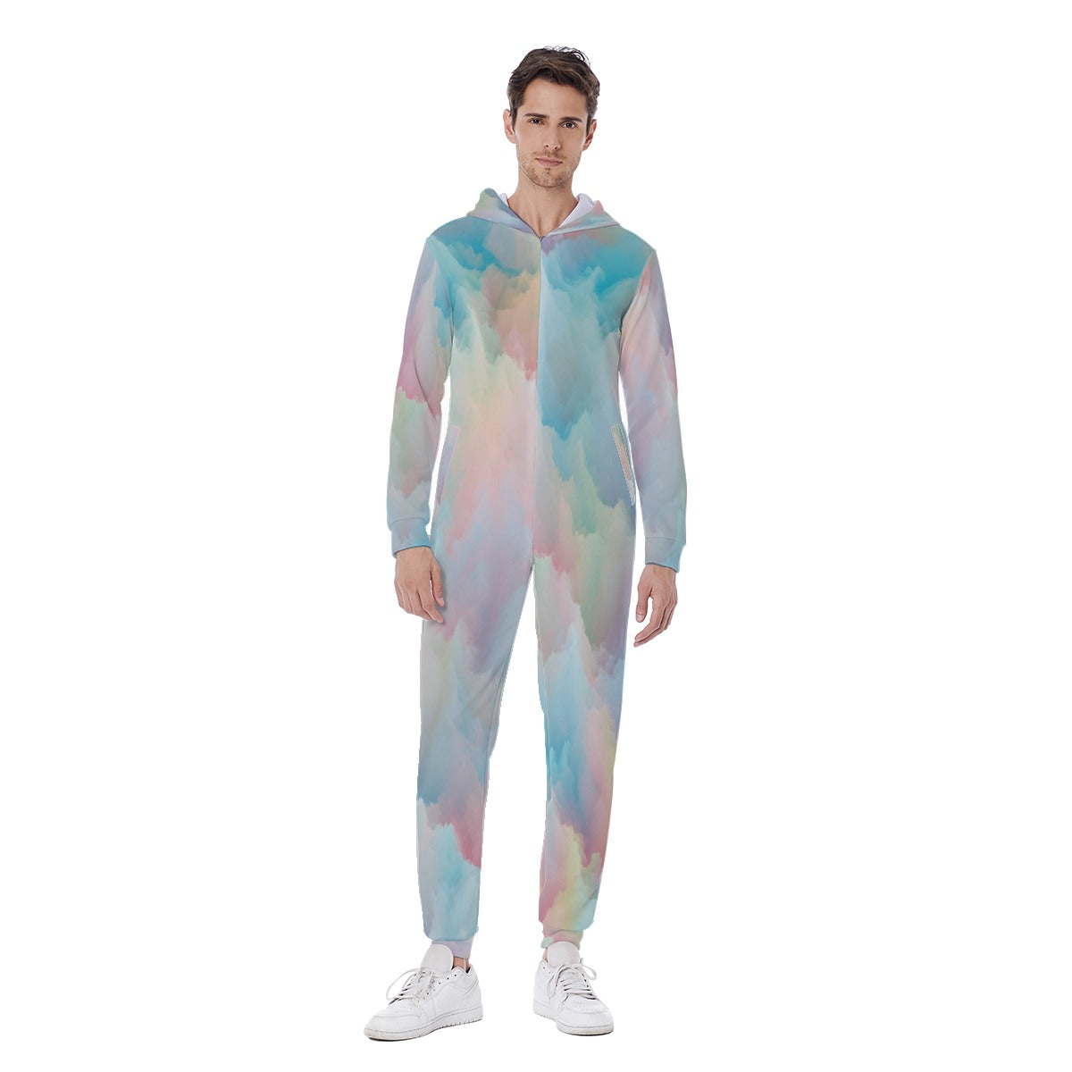 Men's Hooded Jumpsuit