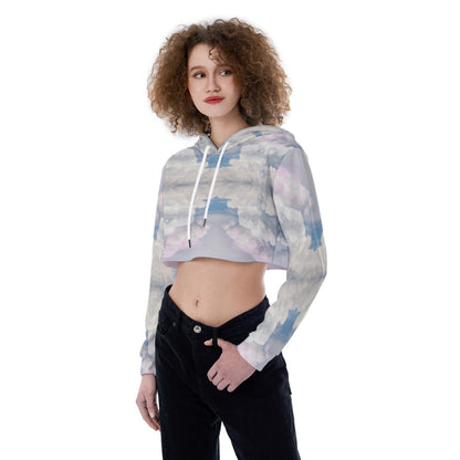 Women's Crop Top Hoodie
