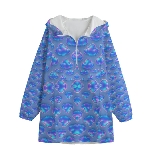 Unisex Windbreaker Long Jacket