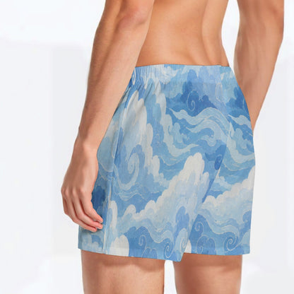Men's Short Boxer Briefs|115GSM Cotton poplin by O’Nimbus – view 3