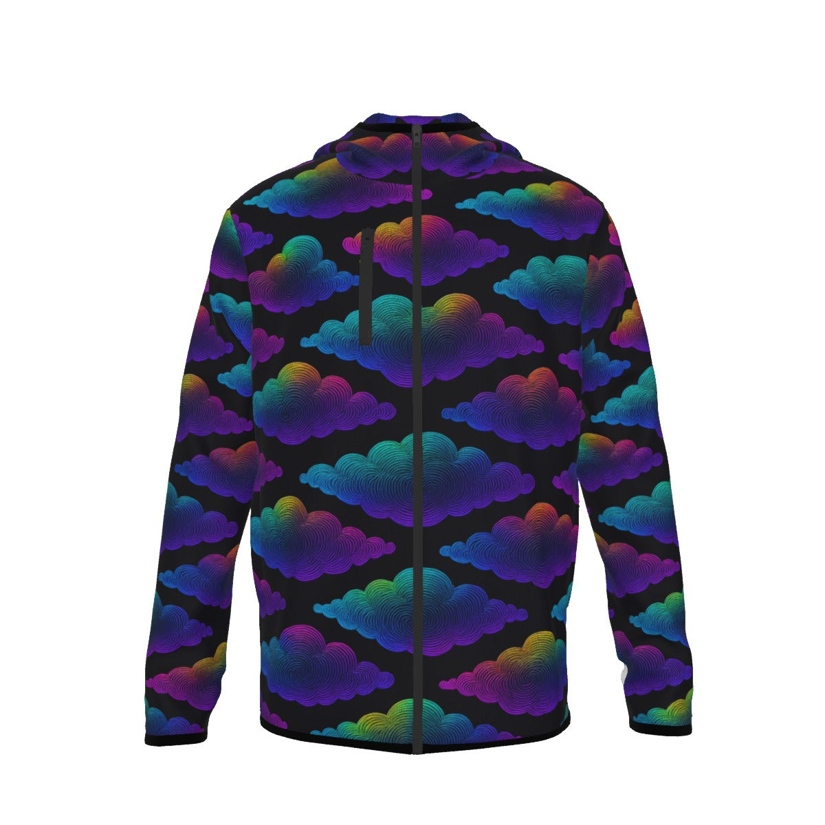 Men's Stylish Hoodie with Thumb Hole Design - view 1