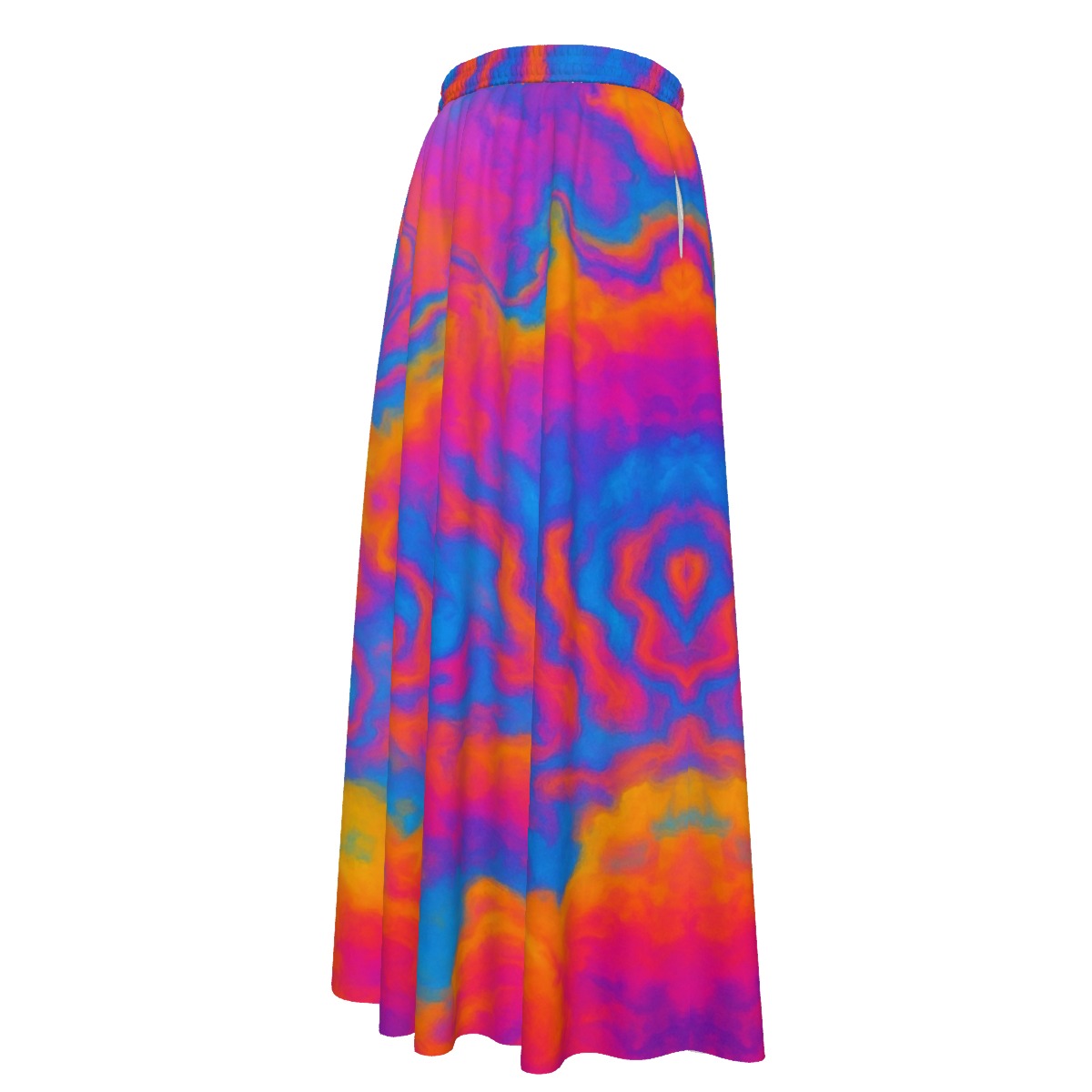 Women's Maxi Chiffon Skirts With Lining