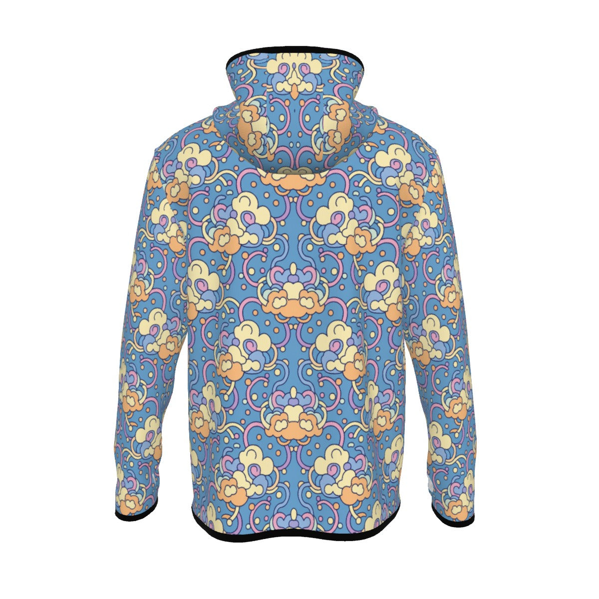 Men's Stylish Hoodie with Thumb Hole Design - view 2