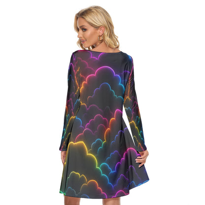 Women's Crew Neck Dress