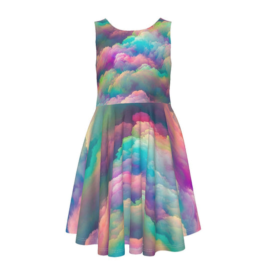 Kid's Sleeveless Vest Dress