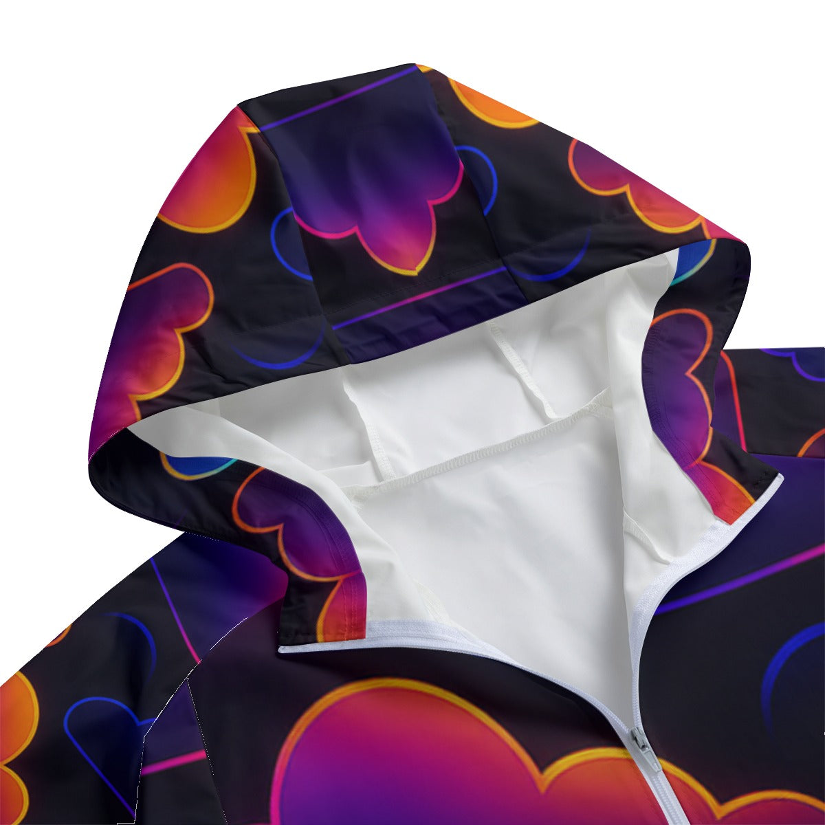 Unisex Windbreaker Long Jacket