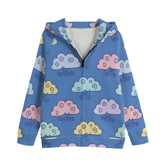 Kid's Zip Up Raglan Sleeve Hoodie | 310GSM Cotton