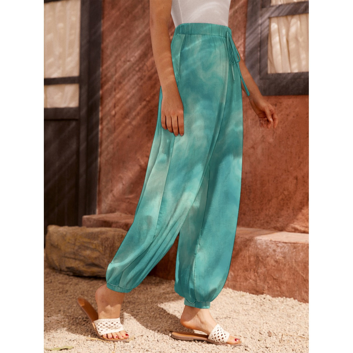 Women's Carrot Pants with Pockets