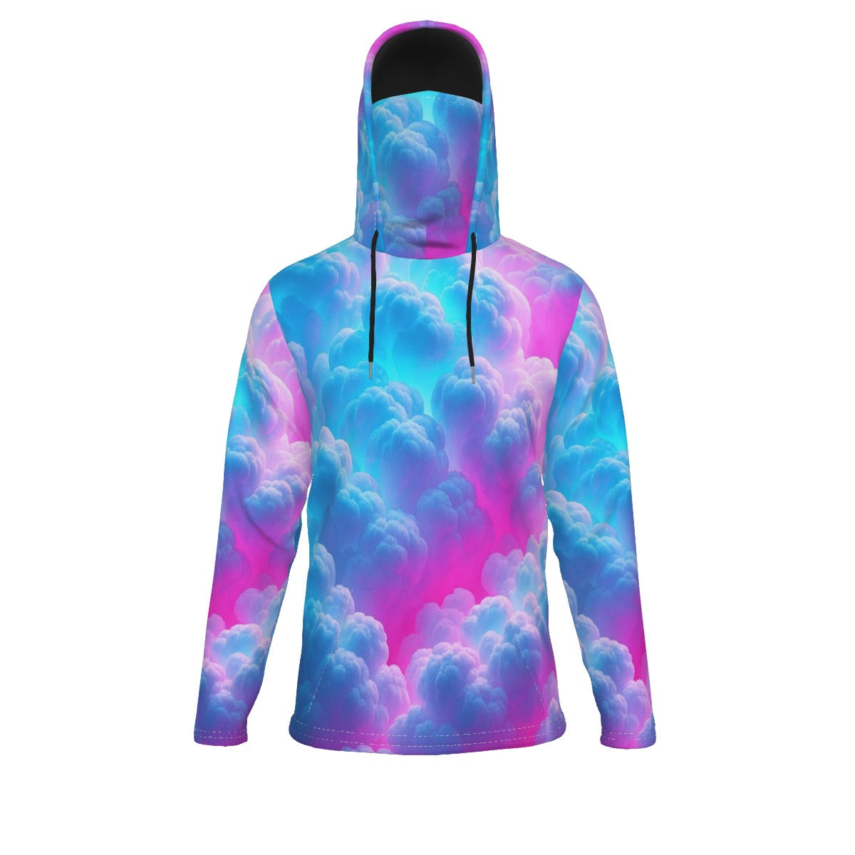 Men's Pullover Hoodie With Mask - view 1