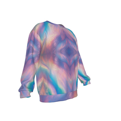 Men's Drop Shoulder Round Neck Long-Sleeved Sweatshirt