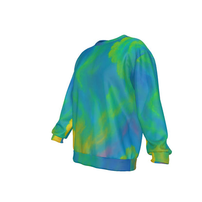 Men's Drop Shoulder Round Neck Long-Sleeved Sweatshirt
