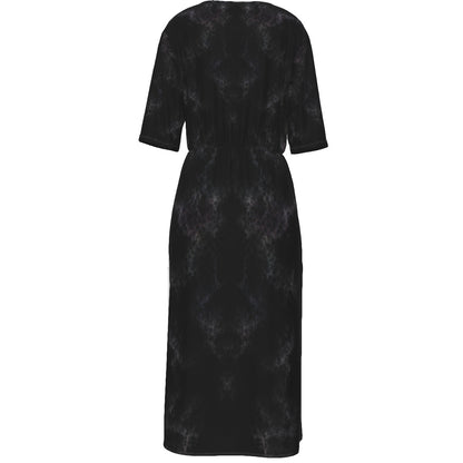Women's Short Sleeve V-neck Dress