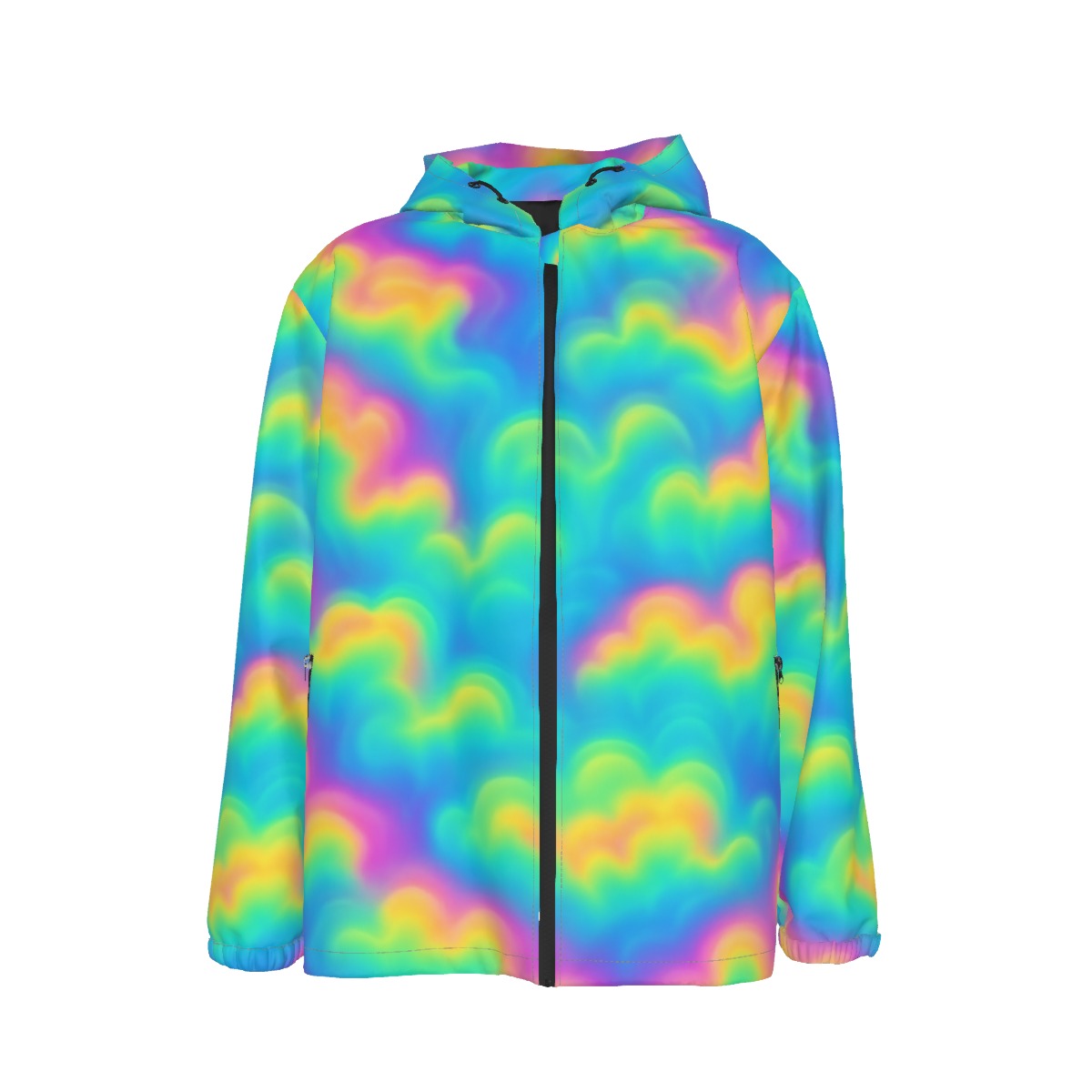 Men's Hooded Zipper Windproof Jacket