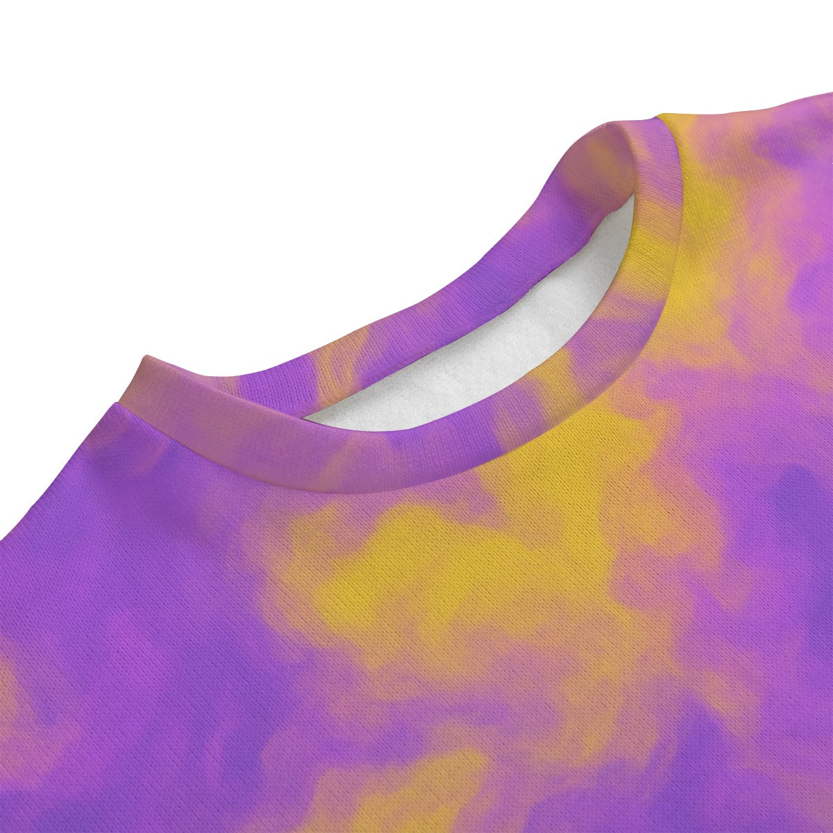 Unisex Drop-shoulder Knitted Fleece Sweater - view 3